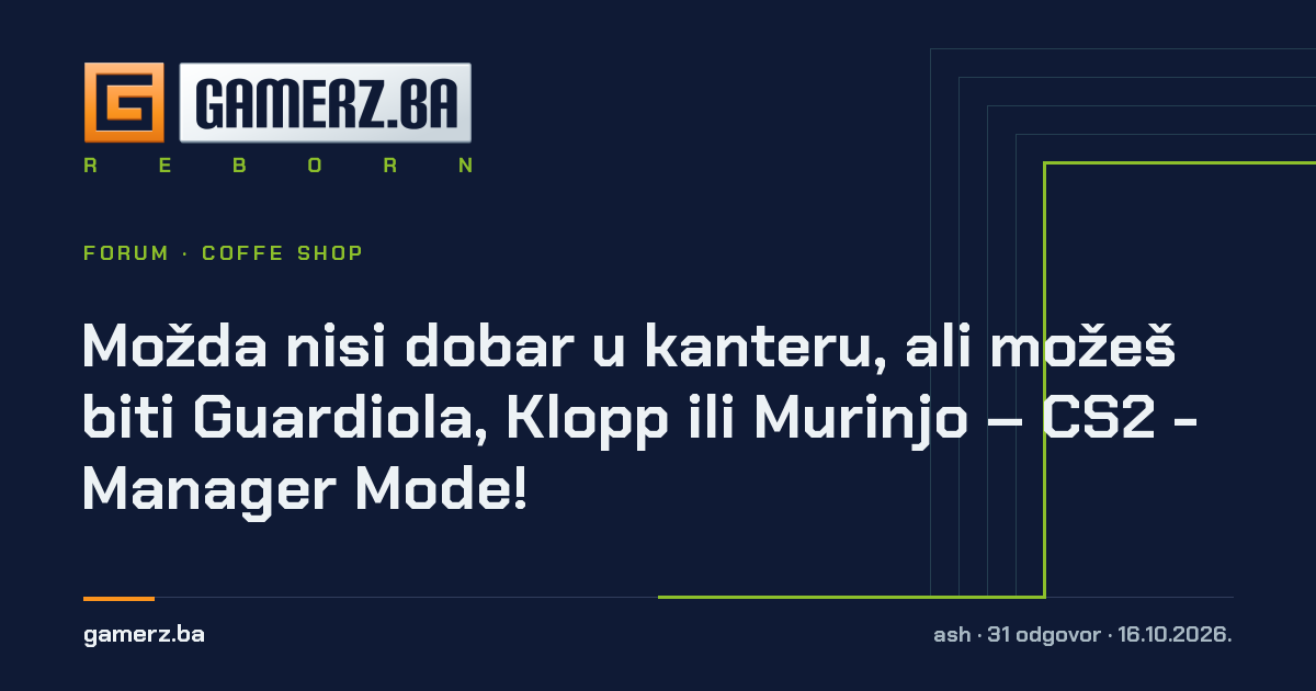 Strana 2 · Možda nisi dobar u kanteru, ali možeš biti Guardiola, Klopp ...