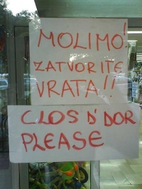Please close D` door :D