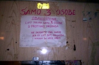 Lift za 3 osobe :D