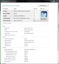 w7 score HDD mi drla naravno