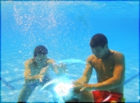 Underwater Rasengan! ^^ XD