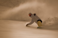 Powder.