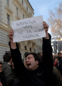 Protesti u Sarajevu