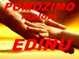 Pomozimo malom Edinu