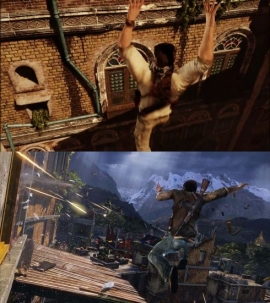 Uncharted 2 vs Uncharted 3 - Poređenje