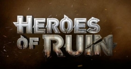Heroes of Ruin: screenshot-evi i logo
